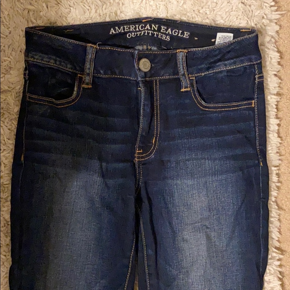 American Eagle Skinny Jeans - size 0 long